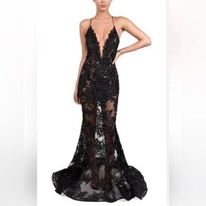 Nadine Merabi Stella gown